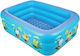 Piscină Pentru Copii Gonflabilă Din PVC 180x130x60cm Albastră