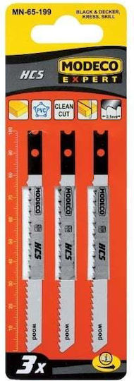 Modeco MN-65-199 Λάμες για Ξύλο 100mm 3τμχ