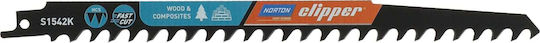 Norton Jig Saw Blade for Wood 240mm 2pcs 70184608360