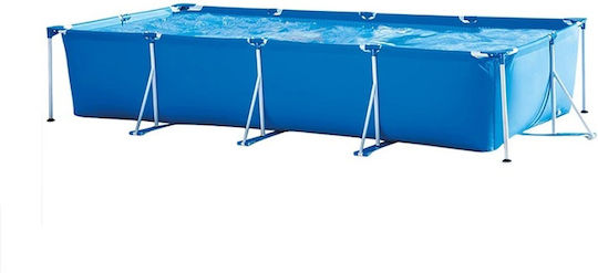 Dreptunghiulară Piscină PVC cu cadru metalic 220x150x43buc TS-