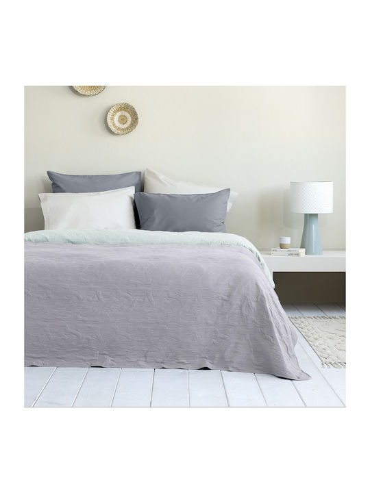 Nima Avana Coverlet Single Microfiber Light Mint / Gray Lilac 160x240cm