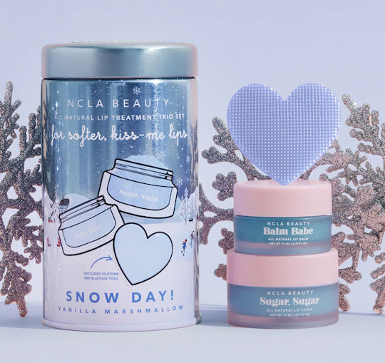 Ncla Beauty Snow Day Lip Treatment Skin Care Set for Moisturizing & Brightening