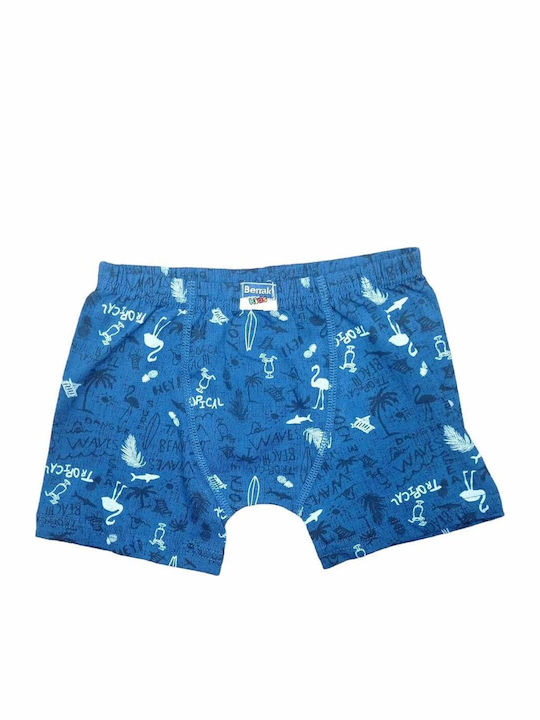 Berrak Kinder-Boxershorts Blue