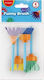 Keyroad Keyroad Brushes 4 Pcs Creative Hangers Colour Mix