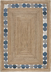 Handmade Summer from Jute Natural Navy