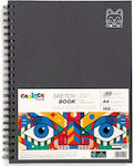 Carioca Plus Sketchpad 160g A4 40 Pages Spiral Spine 809325