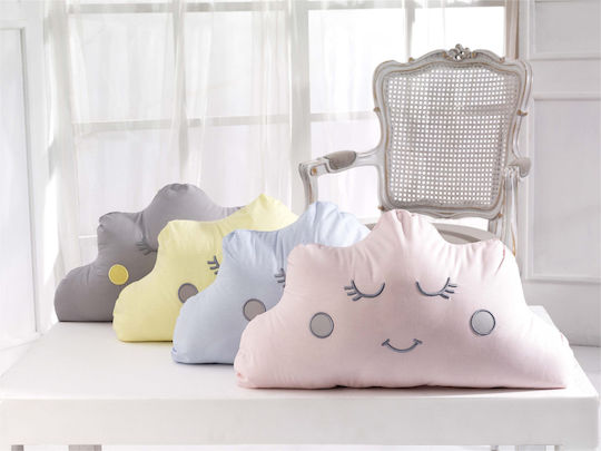 abo Crib Decorative Pillow Cloud Gray 56x33cm