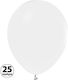 Compoziție cu 25 Baloane Latex Albe 30buc