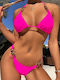 Bikini Set Top & Slip Bottom Pink