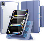 ESR Umschlag Rückseite Stoßfest Lila iPad Pro 12.9, iPad 4/5/6, iPad 2020-2022, iPad Air 13 2024