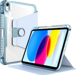 Techsuit Flip Cover Albastru Samsung Galaxy Tab A7 10.4 (2020 / 2022)