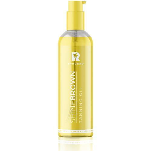 Byrokko Shine Brown Tropical Face and Body Tanning Oil 145ml