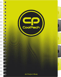 Coolpack Notebook 200 Sheets A4 Multicolour