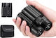Лупа Kf Лупа Мини K&f Zoom 8x 21mm 8x21 Bak4 Ip65 + Калъф Kf33.069