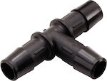 Plastic 28633 T Shaped Connector Pipe 13mm