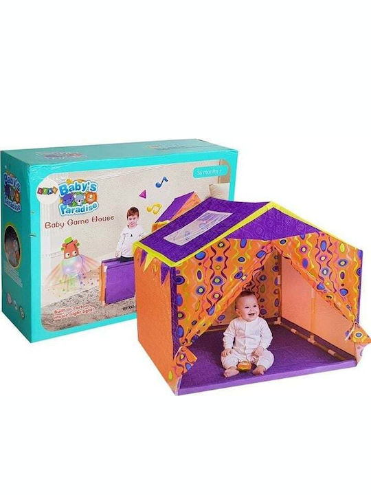 Lean Toys Kids House Play Tent 7173 Orange