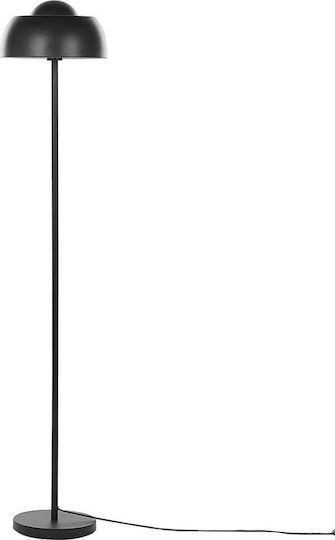Beliani Lampadar De Podea Negru