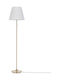 Beliani Floor Lamp White