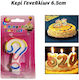 Birthday Candles 6.5cm Number ?