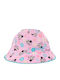Superheroes Kinderhut Eimer Stoff Rosa