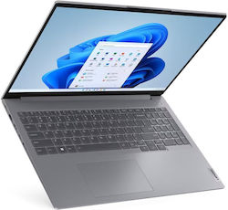 Lenovo ThinkBook 16 G6 ABP 16" IPS (Ryzen 5-7530U/16GB/512GB SSD/W11 Pro) Arctic Grey (Tastatură US)