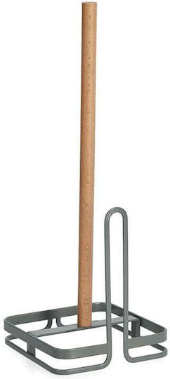 Metallic Paper Towel Holder Beige 13x13x35cm 27447