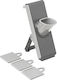5Five Grater for Fruits & Vegetables from Inox Steel 9.5x26.5x15cm