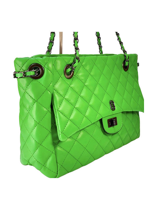 Damentasche Schultertasche Grün