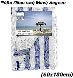 Plastic Single Straw Aegean 60x180cm