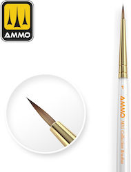 Ammo Mig Collection Brushes Conical Ø1