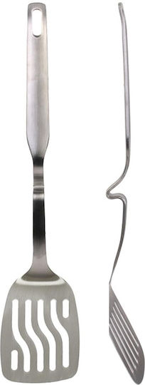 Cook Concept Spatel Bedienung von Geschlitzt Rostfreier Stahl 3.3cm