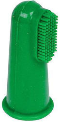 Vet's Best Green Silicone Finger Brush Finger Toothbrush 1 piece Vet's Best Green Silicone Finger Brush Finger Toothbrush 1 piece