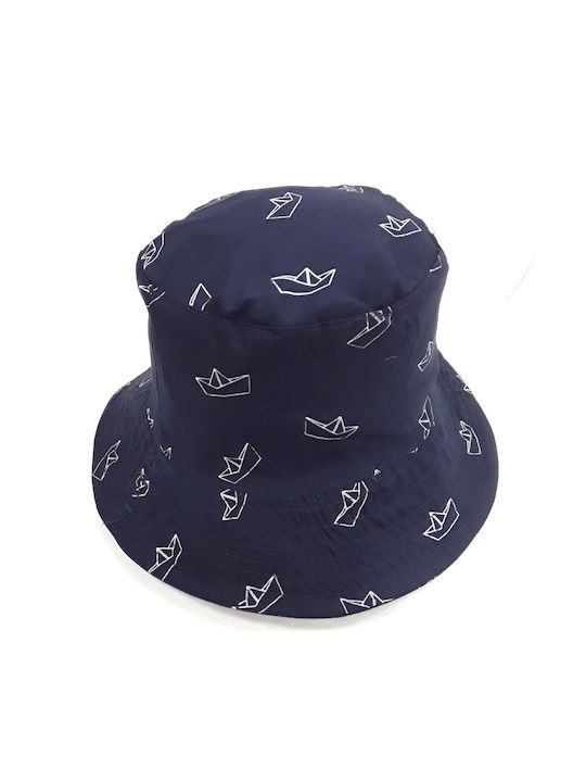 Venere Παιδικό Καπέλο Bucket Υφασμάτινο Navy Μπλε