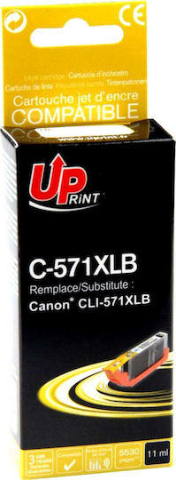 Uprint Συμβατό Μελάνι Εκτυπωτή InkJet Canon CLI 571XL Μαύρο 1τμχ