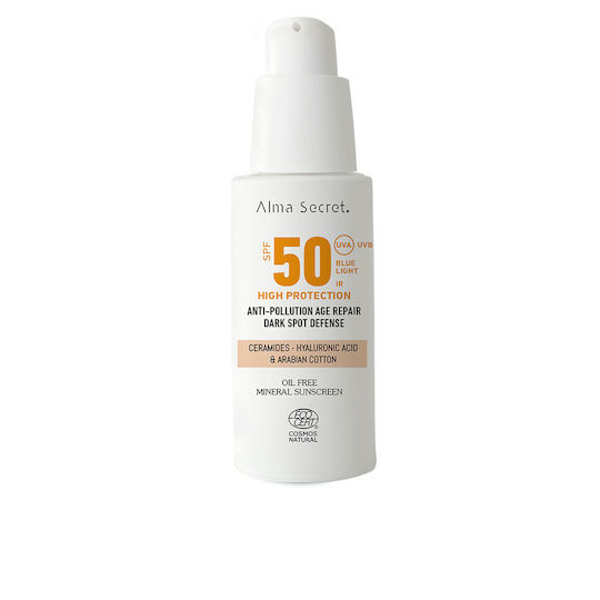 Alma Secret Mineral Sunscreen Cream Face SPF50 with Color Sand 50ml