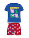 Peppa Pig Детска пижама Лятна Blue