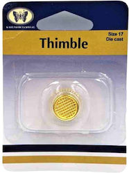 Butterfly Gold Thimble 17mm