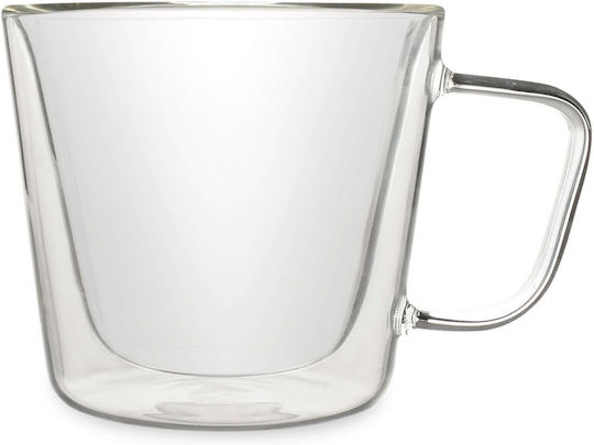 Salt & Pepper Set Tassen Cappuccino Glas Transparent 210ml 2Stück