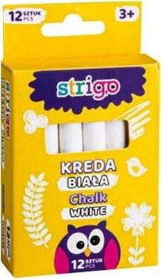 Strigo White Chalk 12 Pcs Strigo