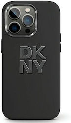 DKNY Liquid Back Cover Plastic / Silicon Negru ...