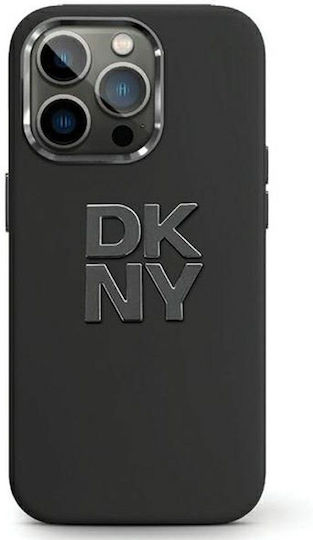 DKNY Liquid Задна корица Пластмаса / Силикон Черен (iPhone 15 Pro Max)