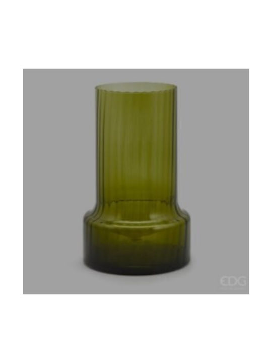 EDG Dekorative Glasvase Grünes 25x25xH40cm