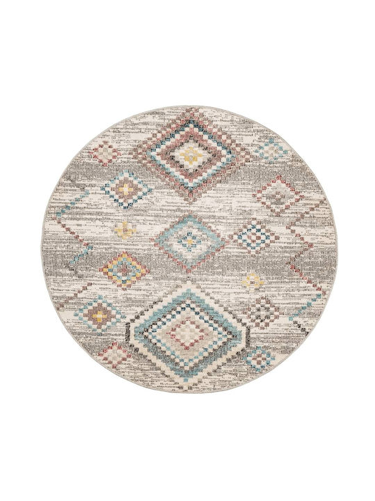 vidaXL Arbizu Rug Outdoor Round Colorful