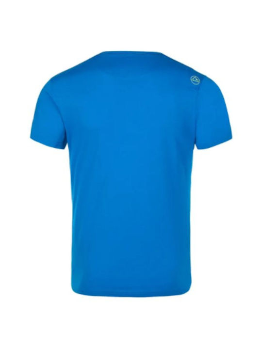 La Sportiva T-shirt Bărbătesc cu Mânecă Scurtă Electric Blue