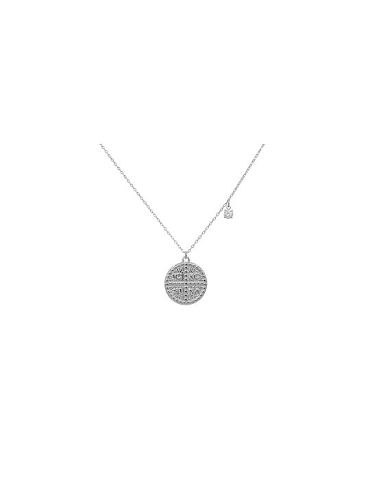 Halskette Konstantin Amulett aus Silber