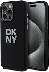 DKNY Liquid Back Cover Plastic / Silicon Negru ...