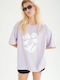 24 Colours Damen T-shirt Purple