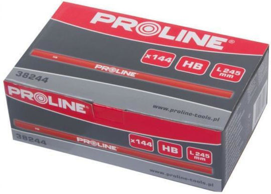 Proline Set von 144 Bleistiften HB Rot