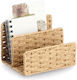 Paper Envelope Holder in Beige Color 1pcs 15.5x10.6x12.5cm
