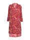 Ble Resort Collection Women's Maxi Dress Beachwear Fuchsia/red